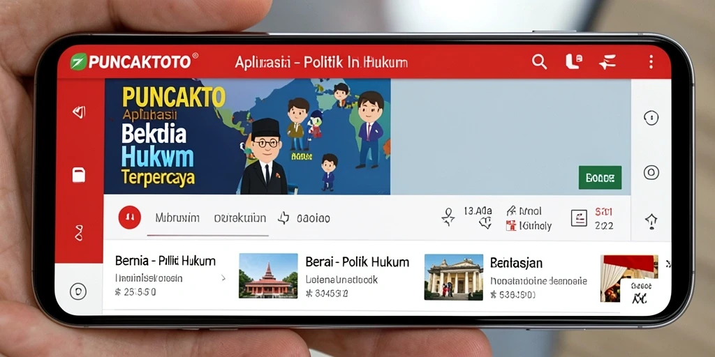 Tampilan antarmuka PUNCAKTOTO yang bersih dan informatif.